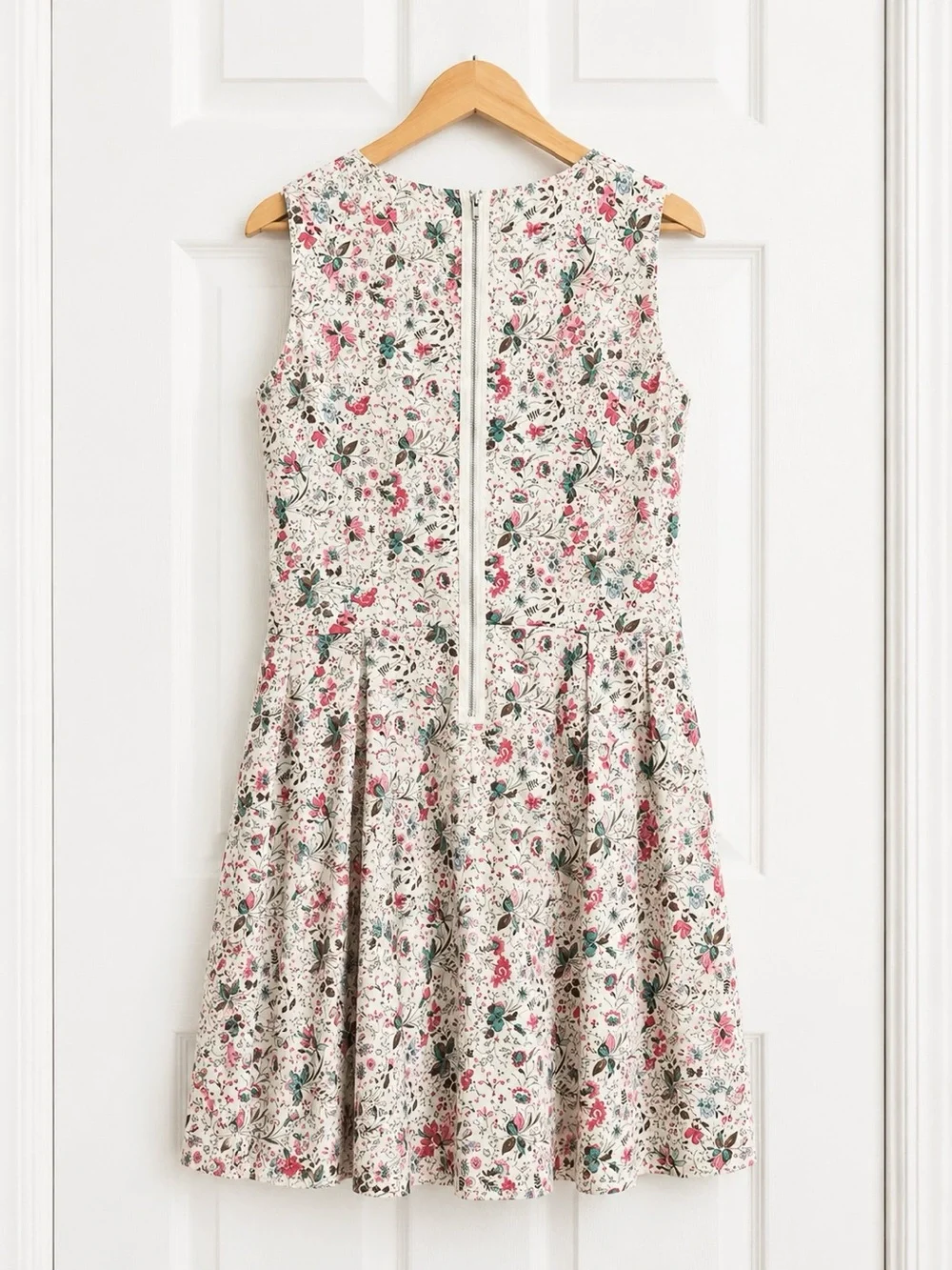 Gap Designed & Crafted Floral Cotton Dress Fits Modern Women's M L 10 12⁠ - Picture 3 of 10